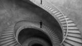 Spiral staircase going infinitely in both directio
